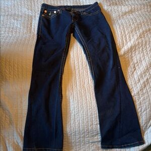 True Religion Dark Blue Flare Jeans